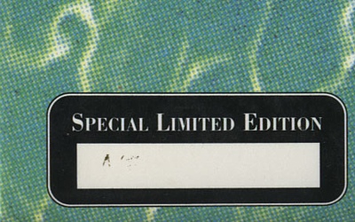 Picture sleeve copy, number area