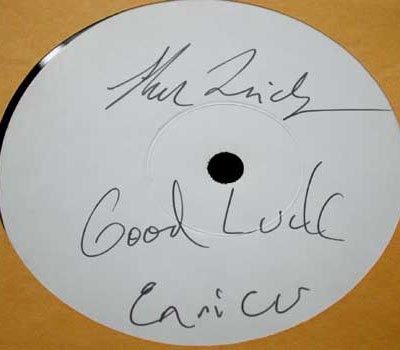 Copy 1, side A signed by Lindsay