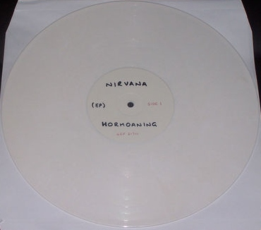 Unofficial white label on white vinyl