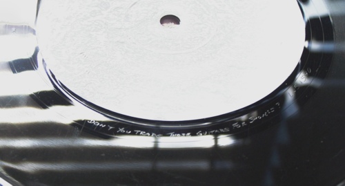 Counterfeit Love Buzz test pressing