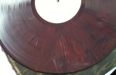 Unofficial white label, red vinyl