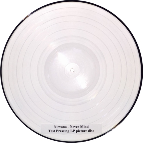 Unofficial blank picture disc