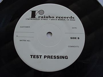 Blank labels, side D